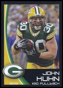 2012 Green Bay Packers Police 9 John Kuhn